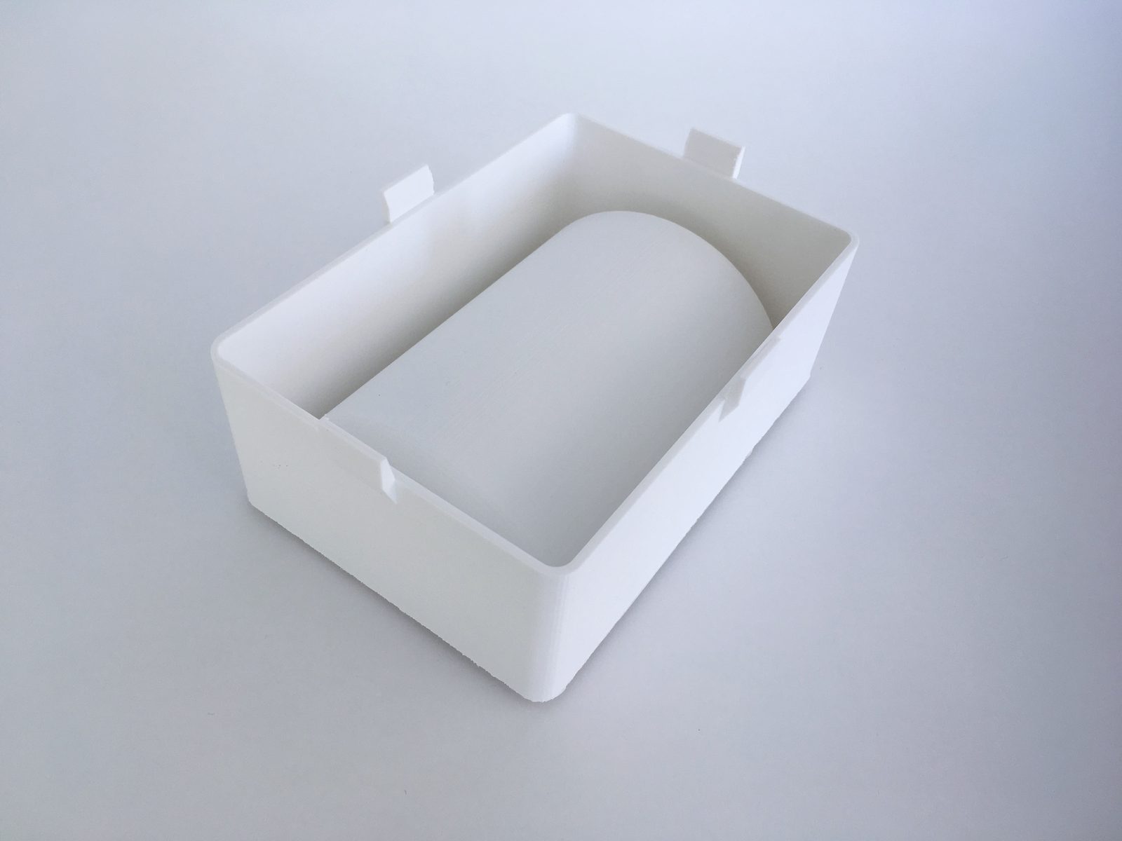 Silicone-shell phantom mold