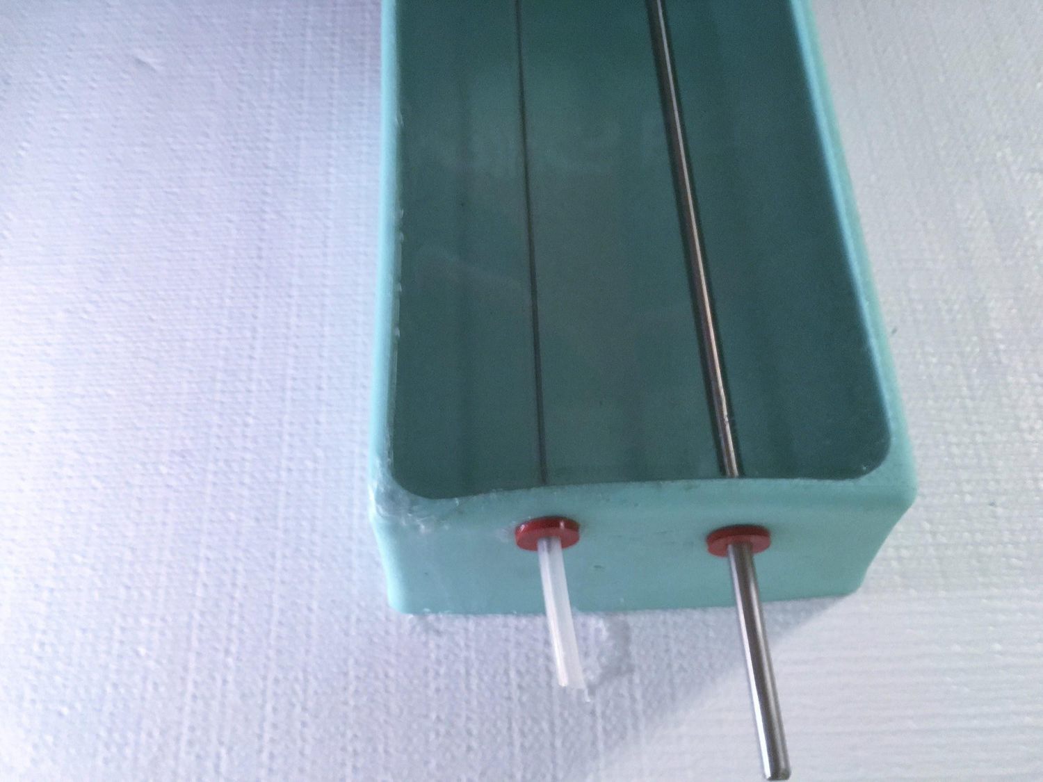 Silicone-shelled ultrasound phantom